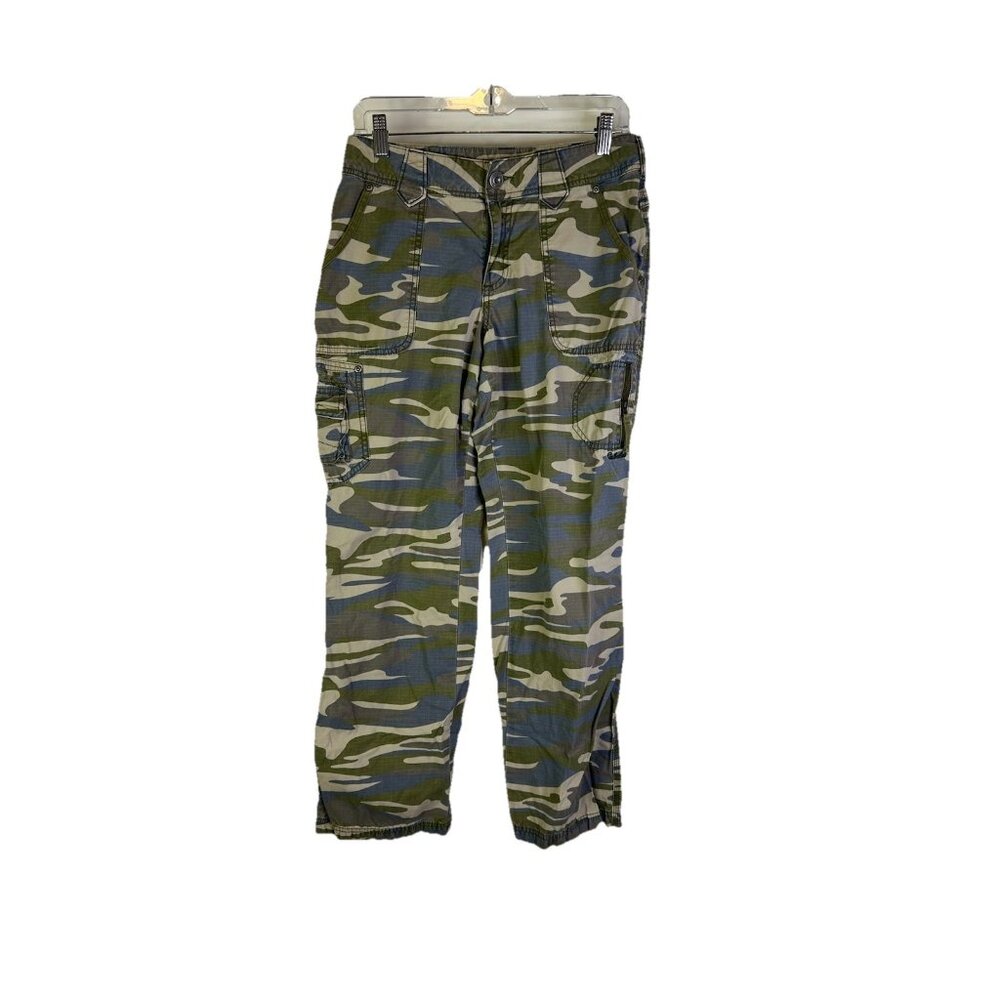 Vintage 90s Cabelas Faded Camo Camouflage Baggy Cargo Pants